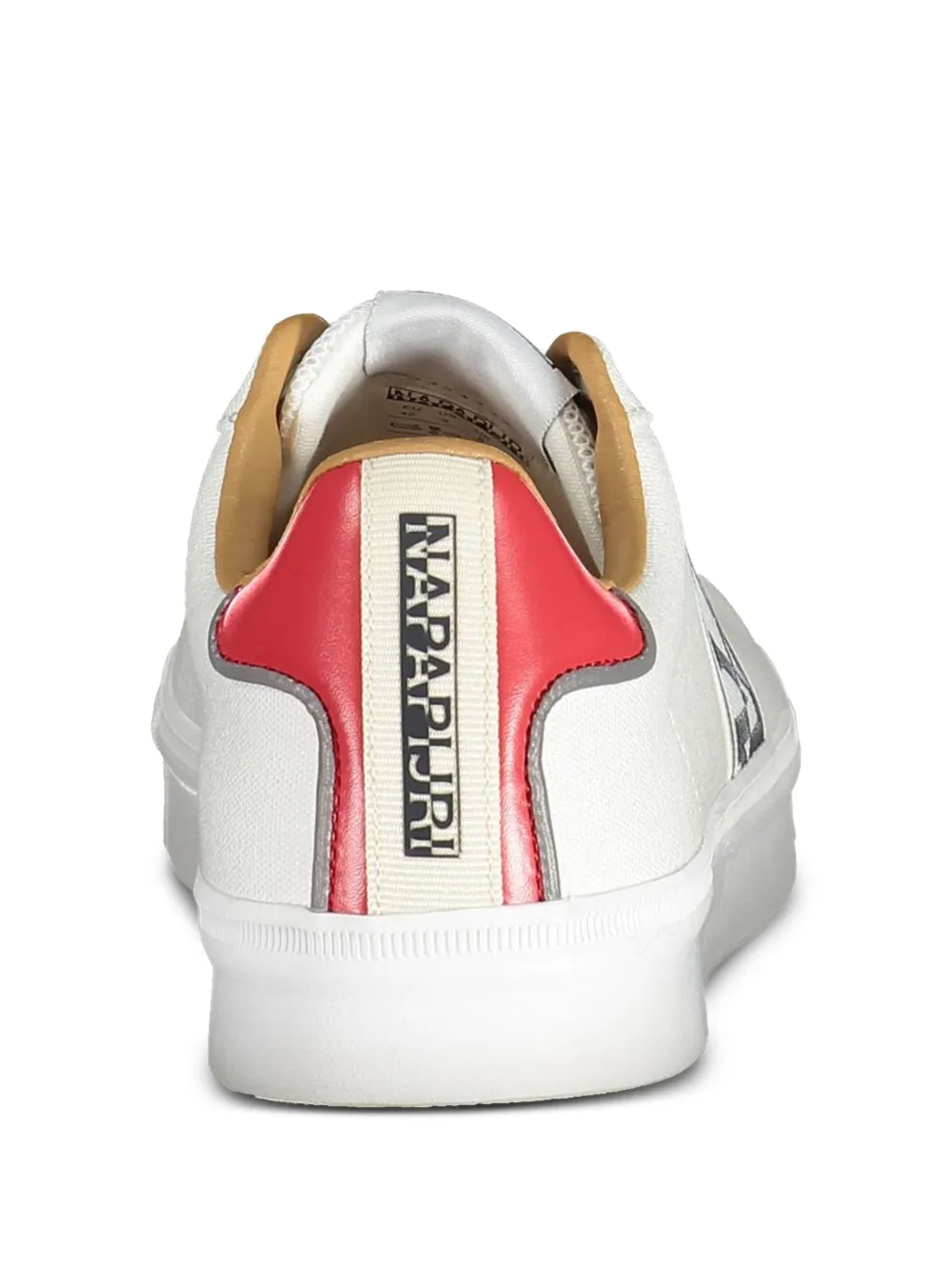Napapijri logo-print sneakers Wit