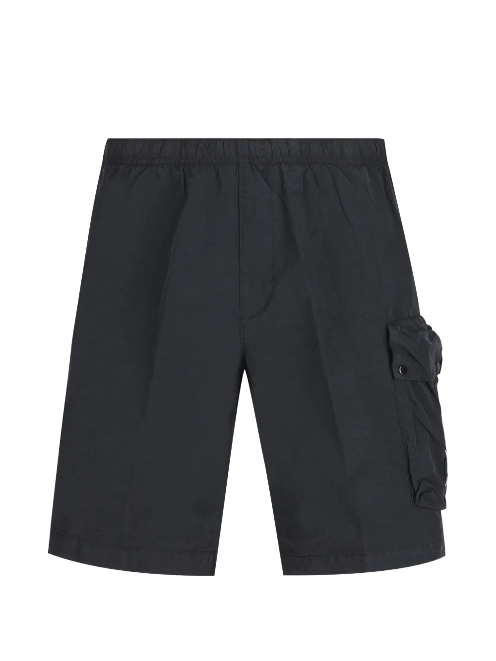 C.P. Company Lens-detail cargo shorts - Nero