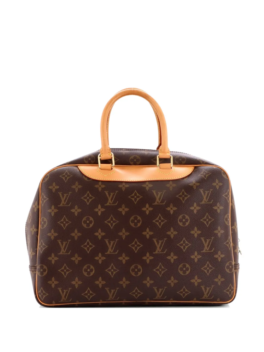 Louis Vuitton Pre-Owned Borsa a mano Deauville con monogramma - Marrone