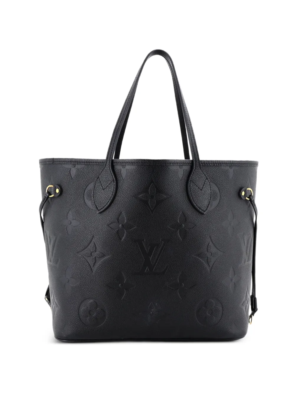 Louis Vuitton Pre-Owned Borsa tote Neverfull NM in pelle Empreinte MM Monogram Giant - Nero