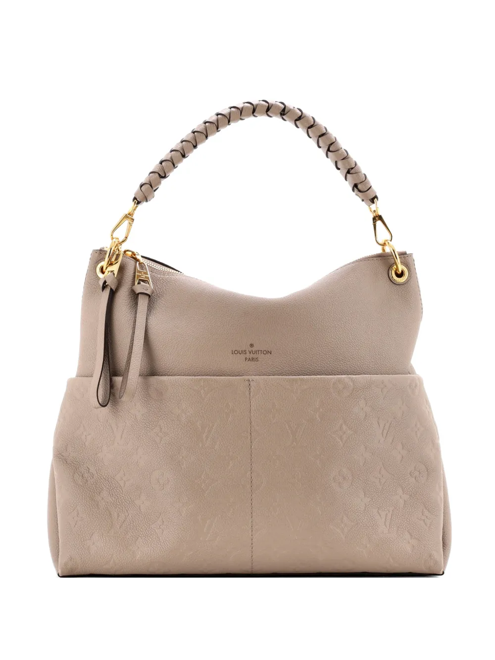 Louis Vuitton Pre-Owned Maida Handbag Monogram Empreinte Leather hobo bag - Nude