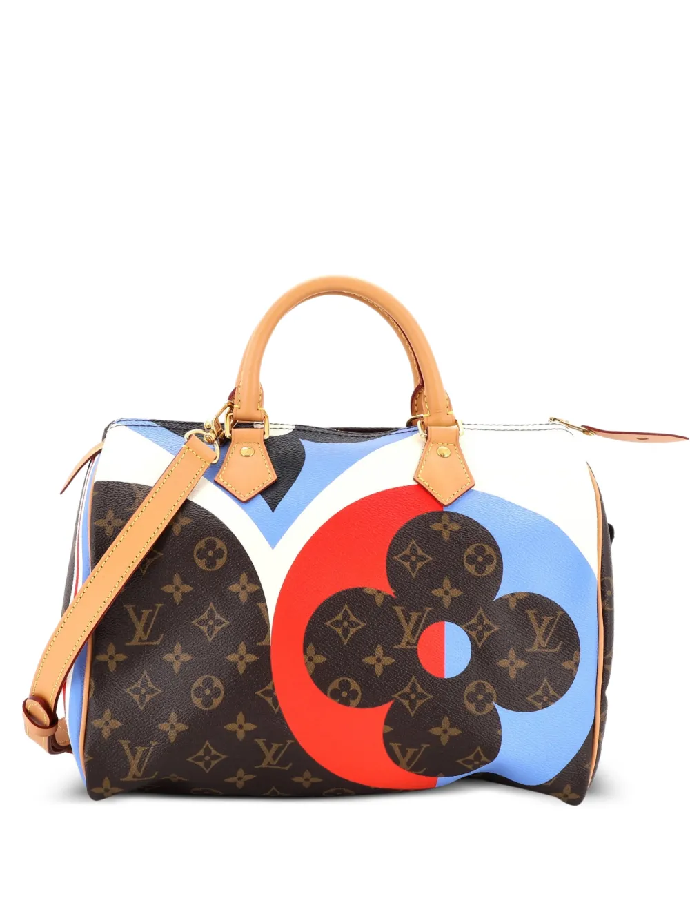 Louis Vuitton Pre-Owned Speedy Bandouliere Bag Limited Edition Game On Monogram Canvas 30 shoulder bag - Marrone