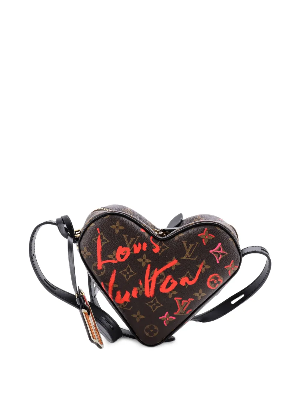 Louis Vuitton Pre-Owned Coeur Handbag Limited Edition Fall in Love Monogram Canvas crossbody bag - Marrone