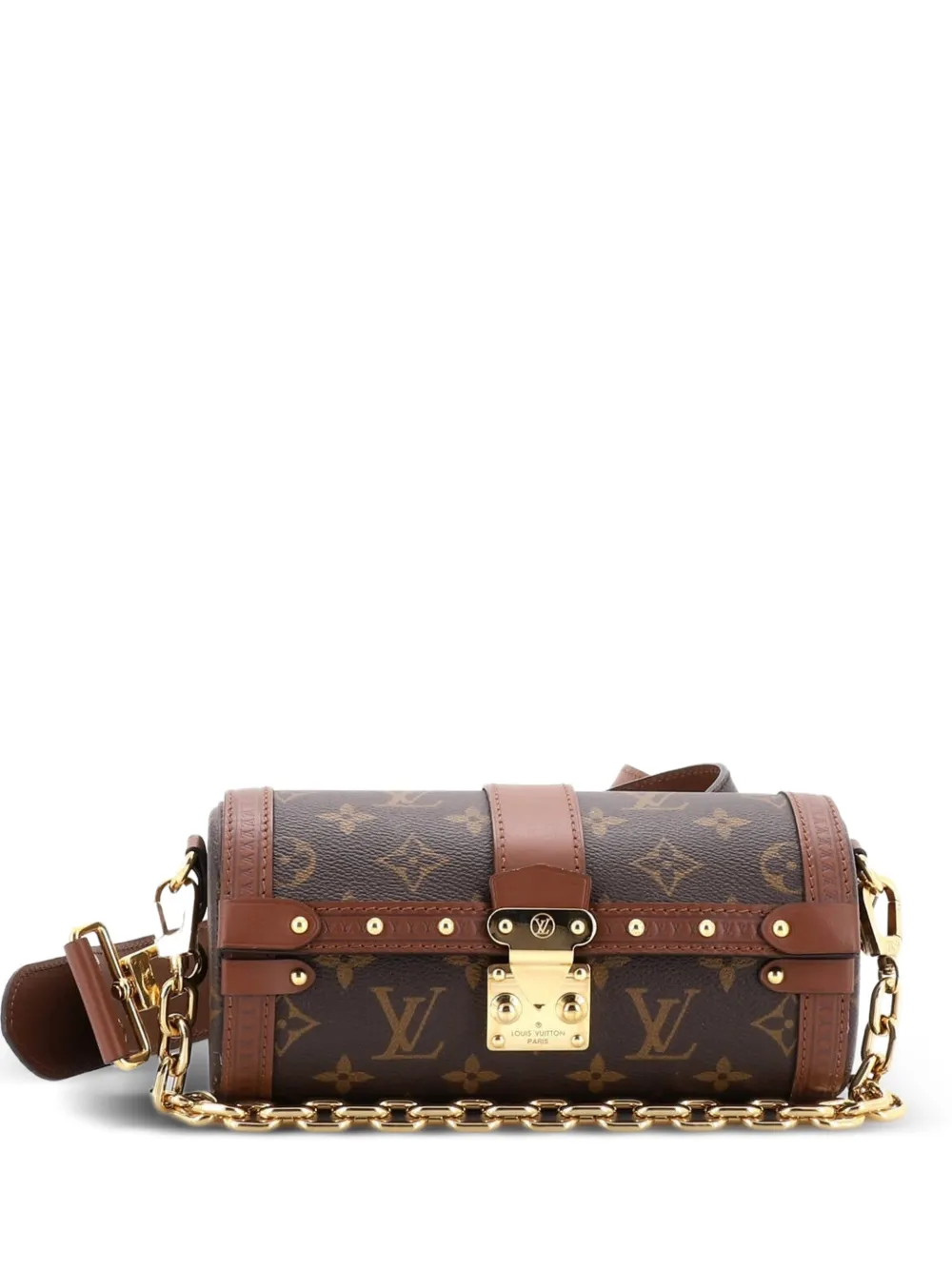 Louis Vuitton Pre-Owned Papillon Trunk Bag Monogram Canvas shoulder bag - Brown