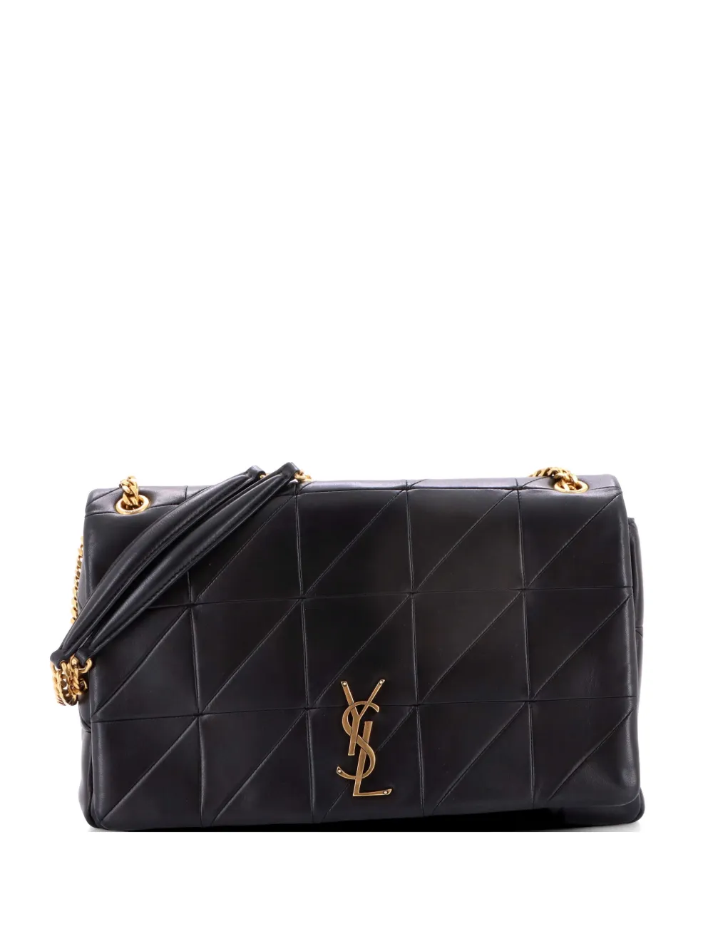 Saint Laurent Pre-Owned Jamie Flap Bag Quilted Leather Large shoulder bag - Nero