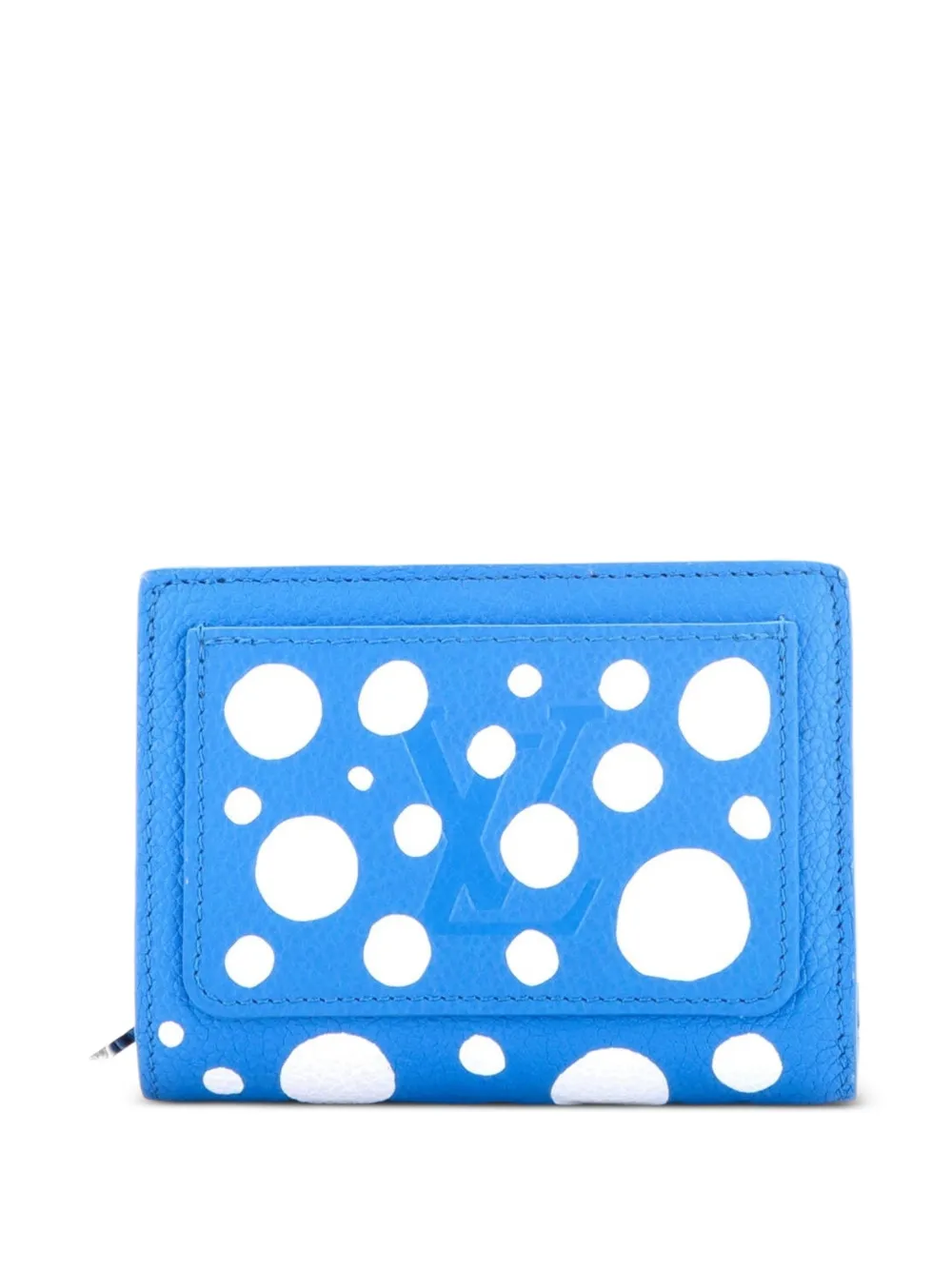 Louis Vuitton Pre-Owned Clea Wallet Yayoi Kusama Infinity Dots Monogram Empreinte Giant small wallets - Blu