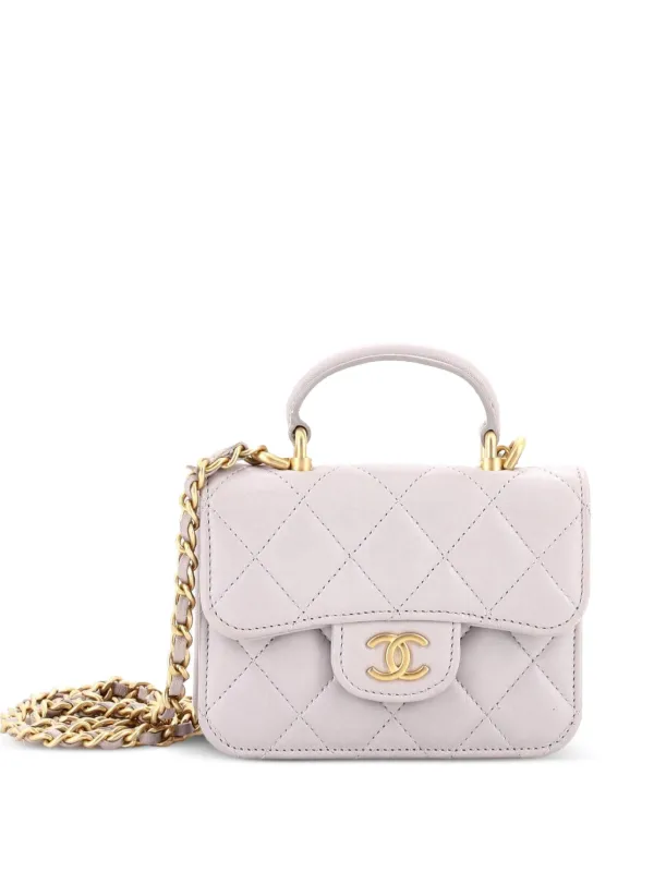 CHANEL Pre-Owned トップハンドル フラップ コインパース ウィズ