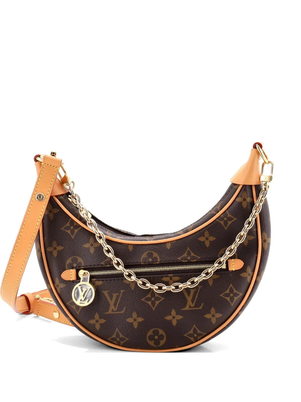 Louis Vuitton Pre-Owned Loop Handbag Monogram Canvas hobo bag - Marrone