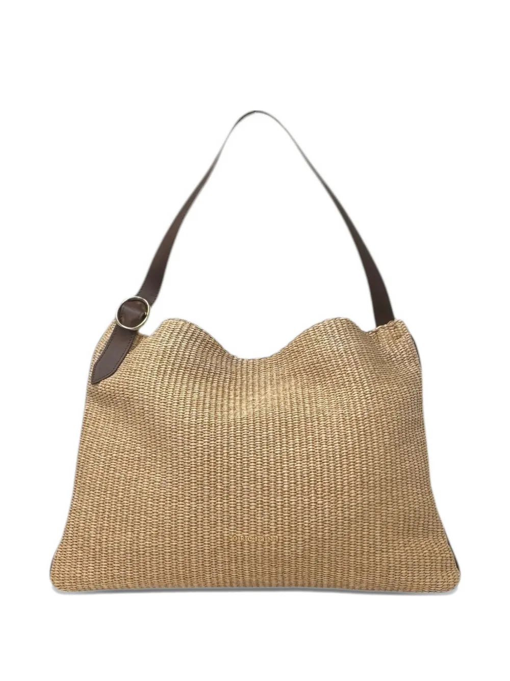 Orciani small Todo Zanzibar woven shoulder bag - Toni neutri