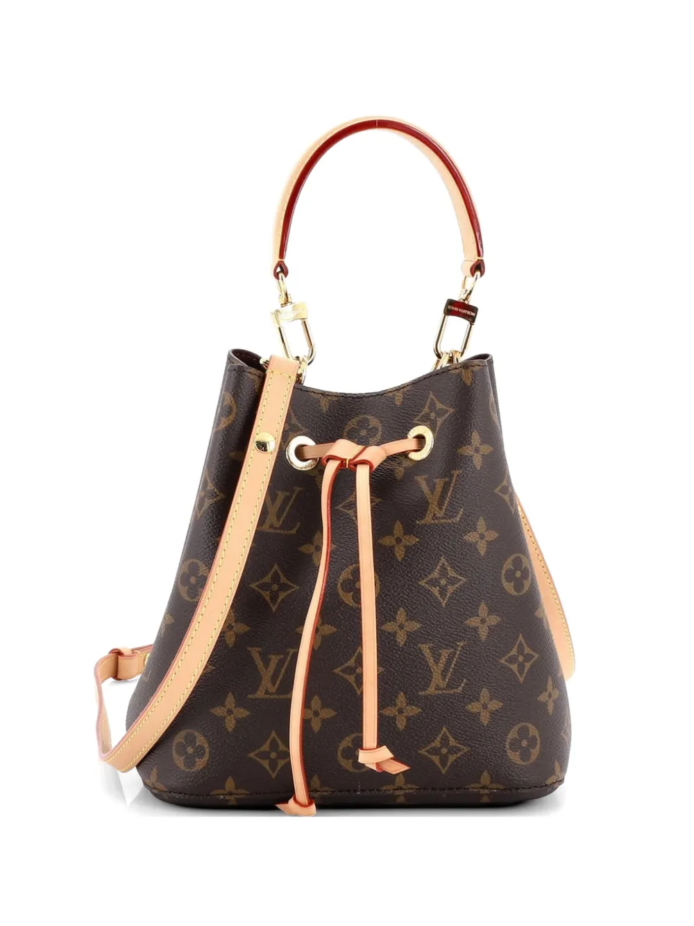 Louis Vuitton Pre-Owned Borsa a secchiello NeoNoe BB in tela con monogramma - Marrone
