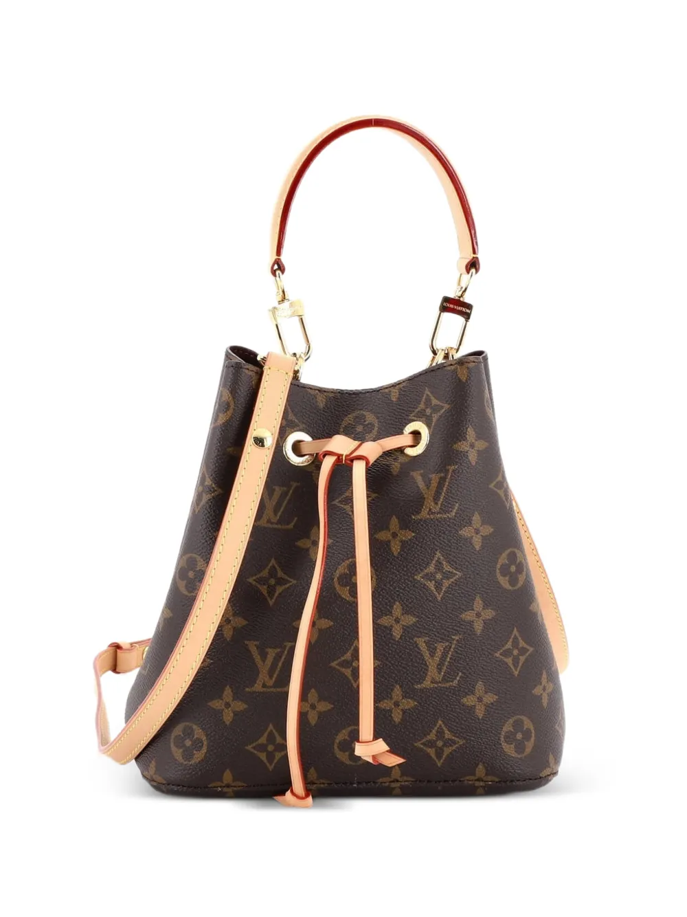 Louis Vuitton Pre-Owned Borsa a secchiello NeoNoe BB in tela con monogramma - Marrone