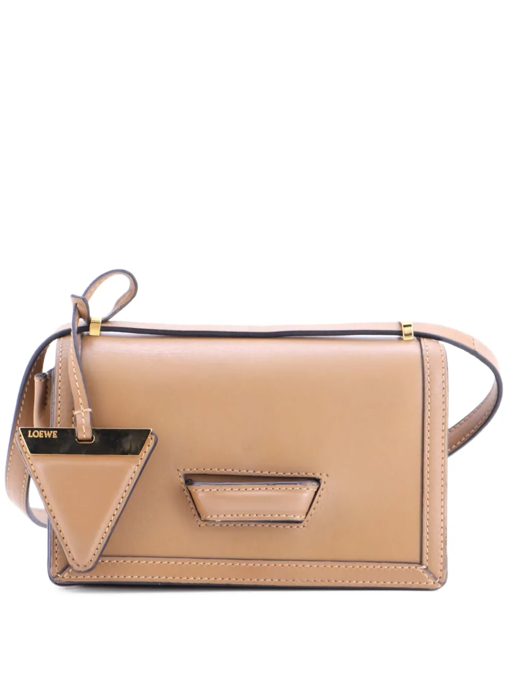 Loewe Pre-Owned Barcelona Shoulder Bag Leather Small crossbody bag - Toni neutri