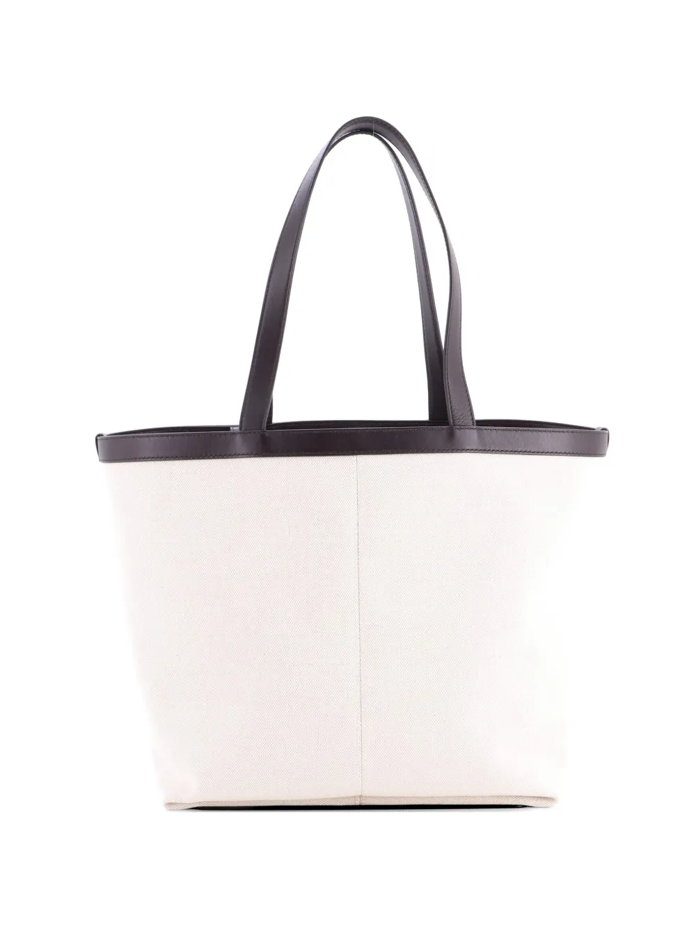 Bottega Veneta Pre-Owned Borsa tote Flip Flap media in tela con motivo Intrecciato - Toni neutri