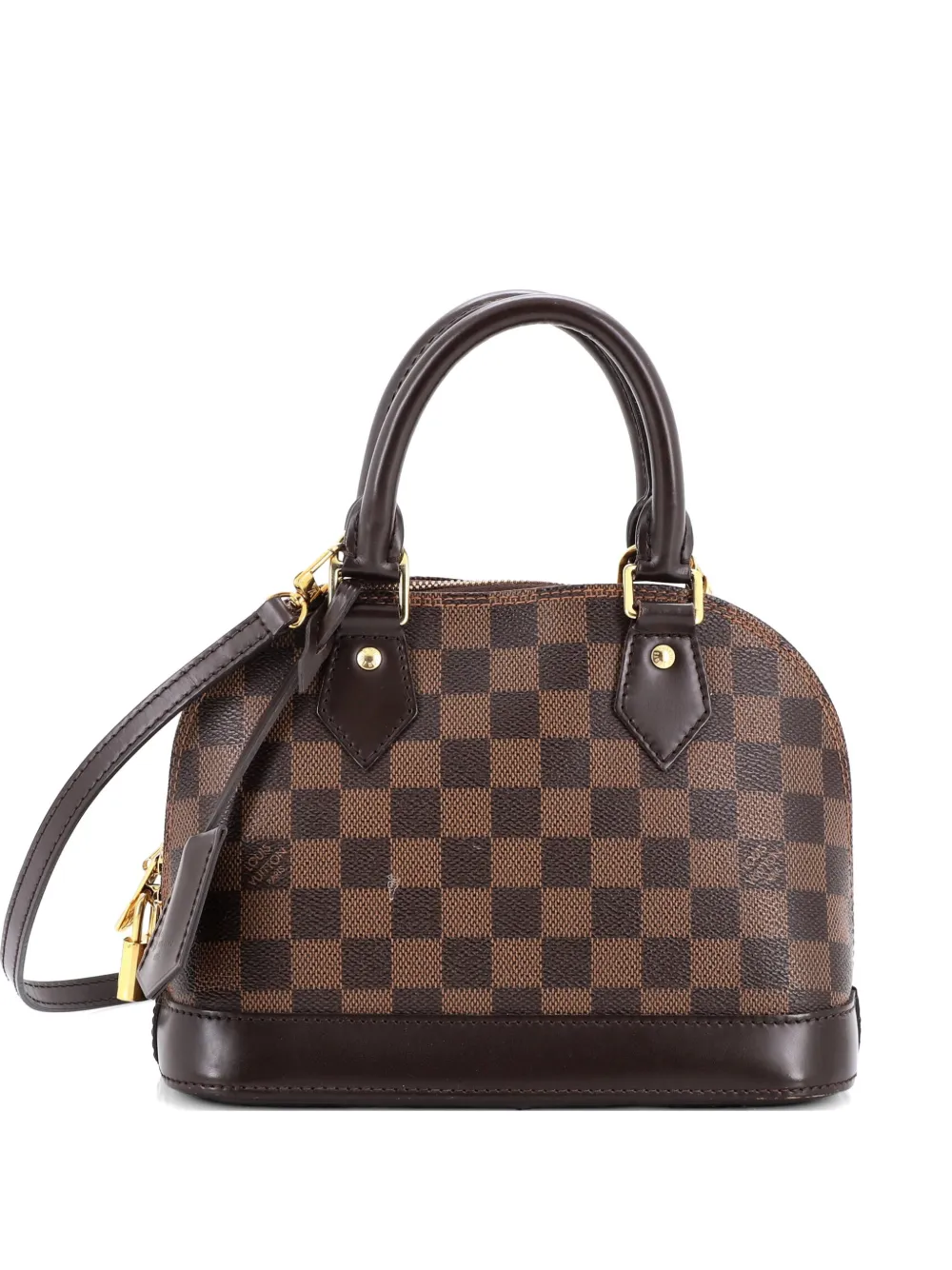 Louis Vuitton Pre-Owned Alma Damier BB Schultertasche - Braun