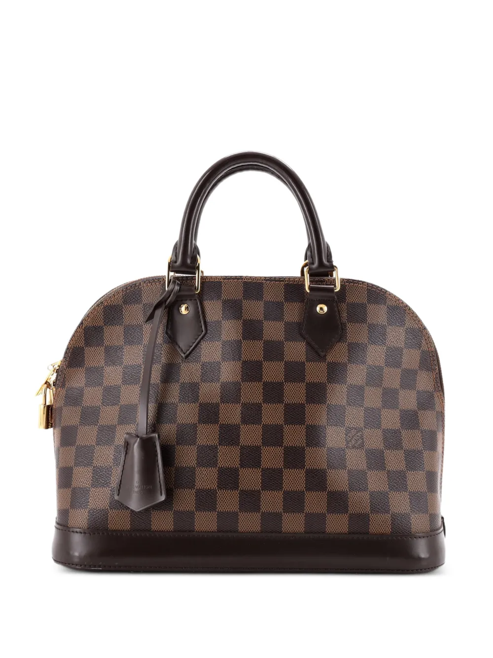 Louis Vuitton Pre-Owned Alma Handbag Damier PM satchel - Marrone
