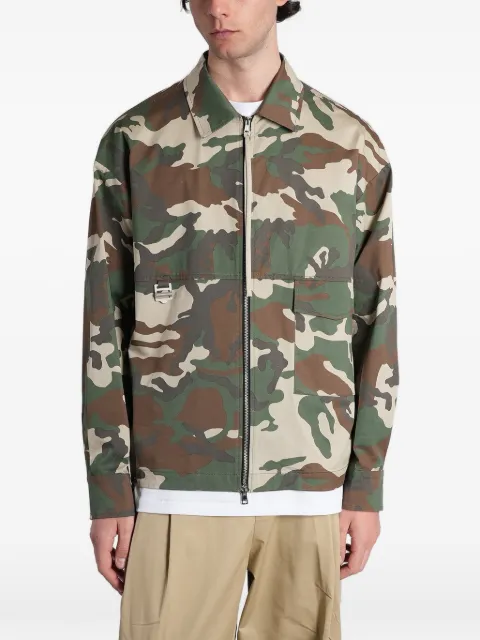STATE OF ORDER camouflage-print zip-up jacket