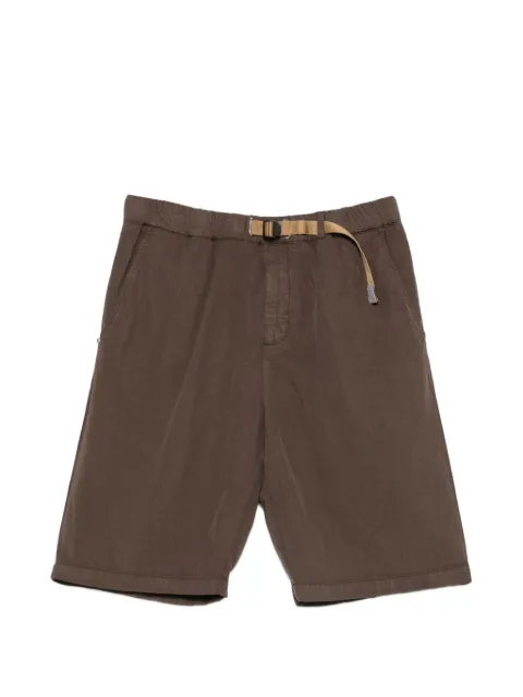 White Sand elasticated-waistband shorts