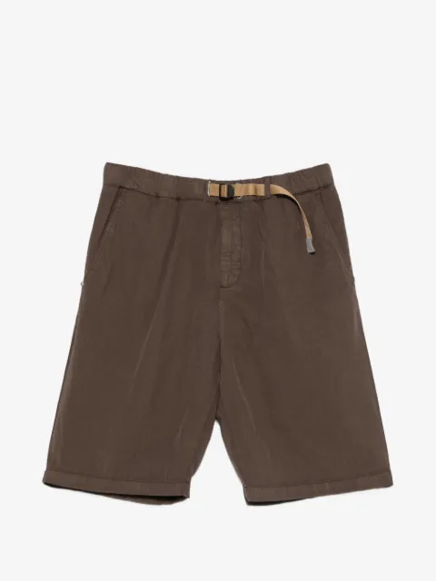 White Sand elasticated-waistband shorts