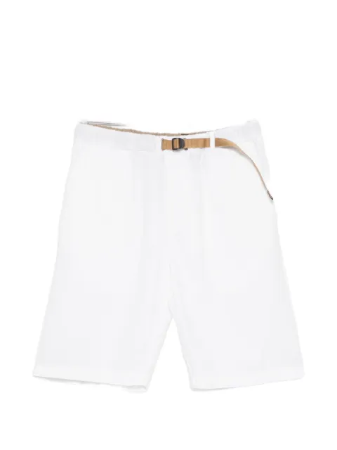 White Sand elasticated-waistband shorts