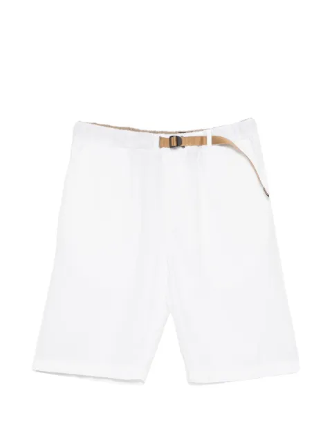 White Sand elasticated-waistband shorts