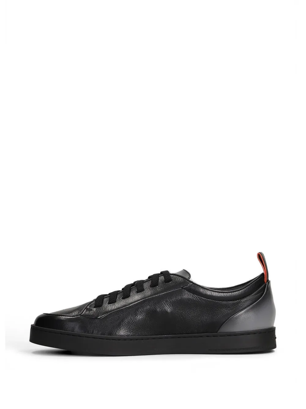 Santoni Off-Duty gradient-effect lace-up sneakers Zwart