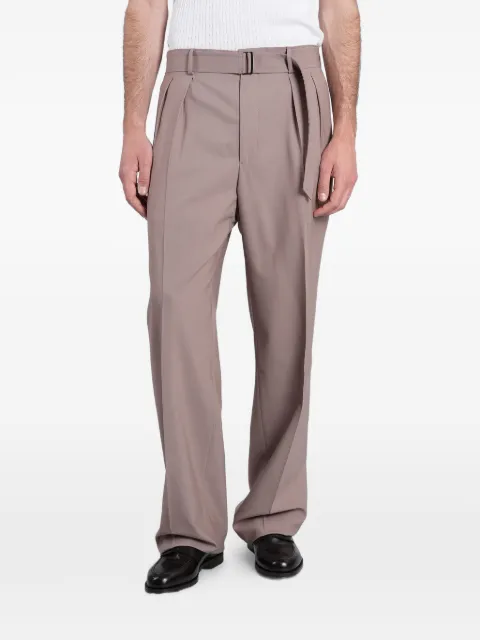 Tagliatore P-nevl24 belted-pleated trousers