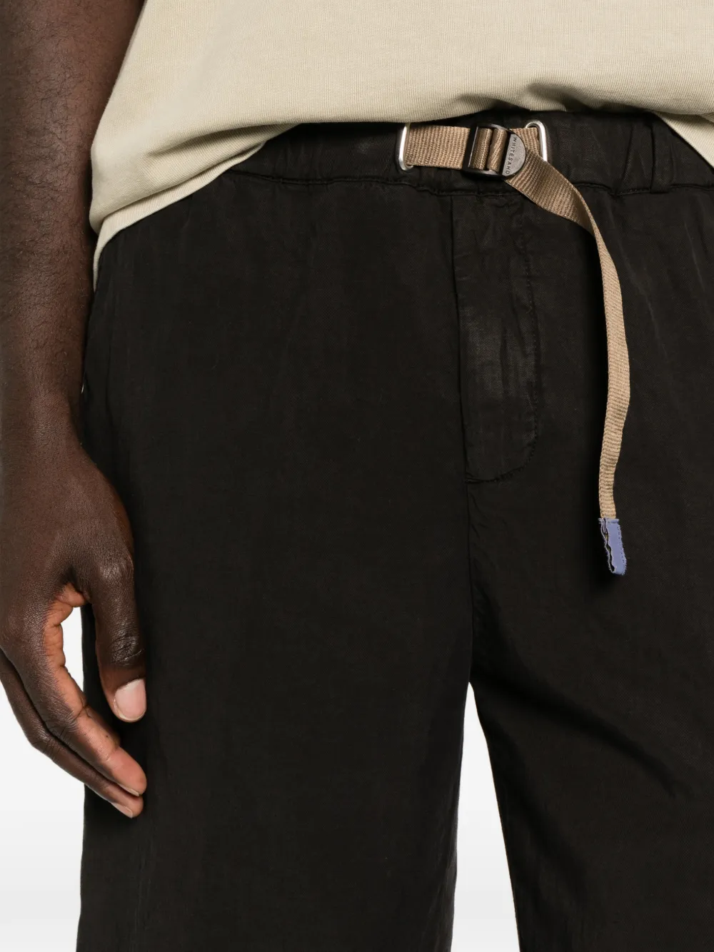 White Sand Kevin shorts Zwart