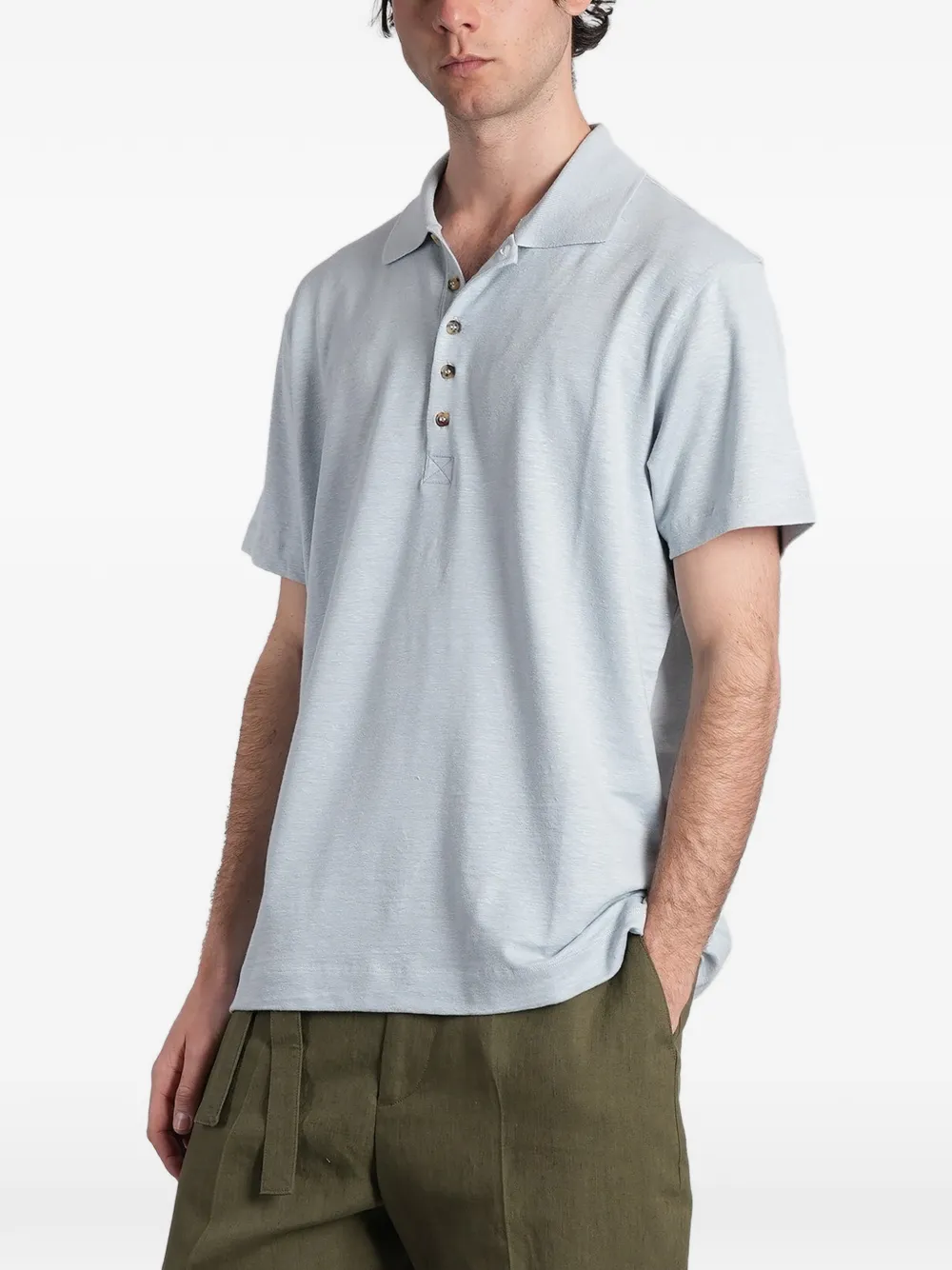 Paul Smith Poloshirt met korte mouwen Blauw