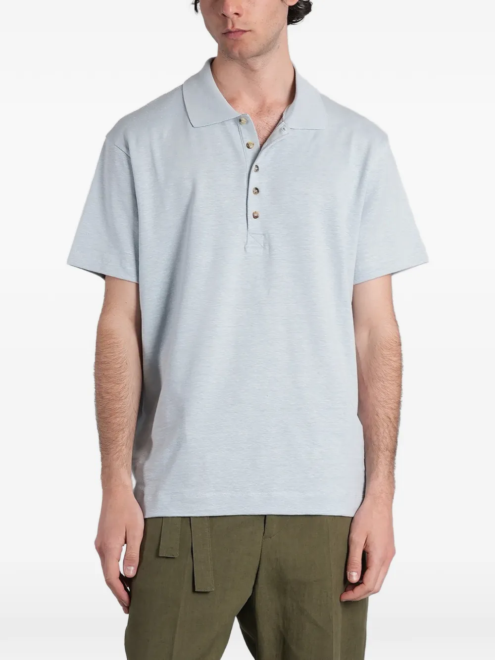Paul Smith short-sleeve polo shirt - Blu