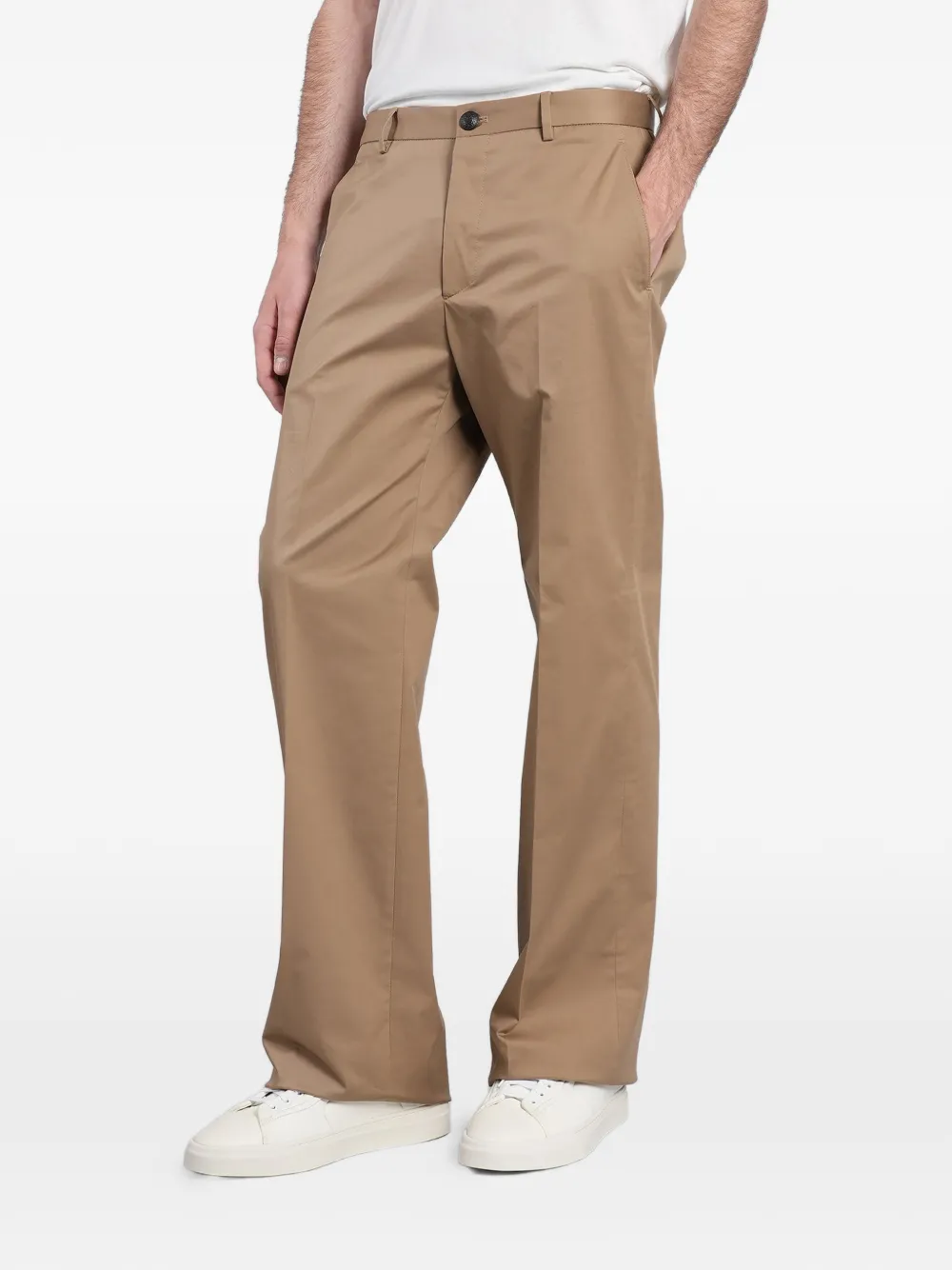 Tagliatore Geplooide pantalon Beige