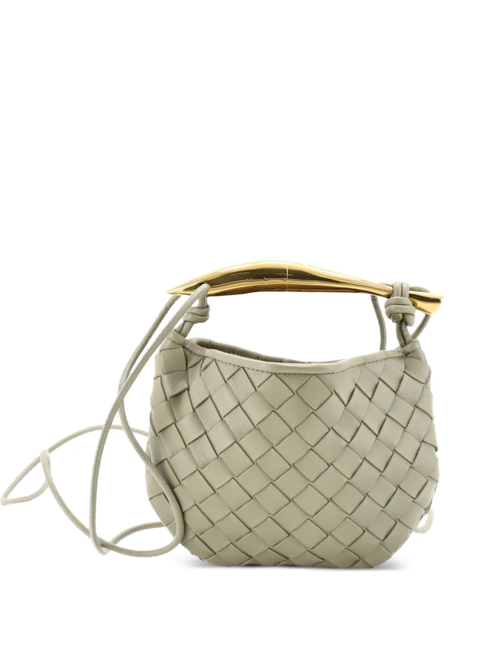 Bottega Veneta Pre-Owned Sardine Top Handle Bag Intrecciato Nappa Mini satchel - Verde