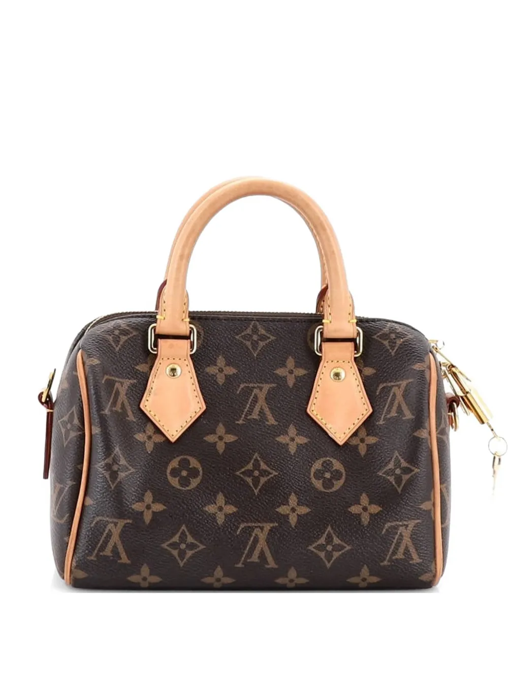 Louis Vuitton Pre-Owned Borsa a tracolla Speedy Bandouliere in tela con monogramma - Marrone