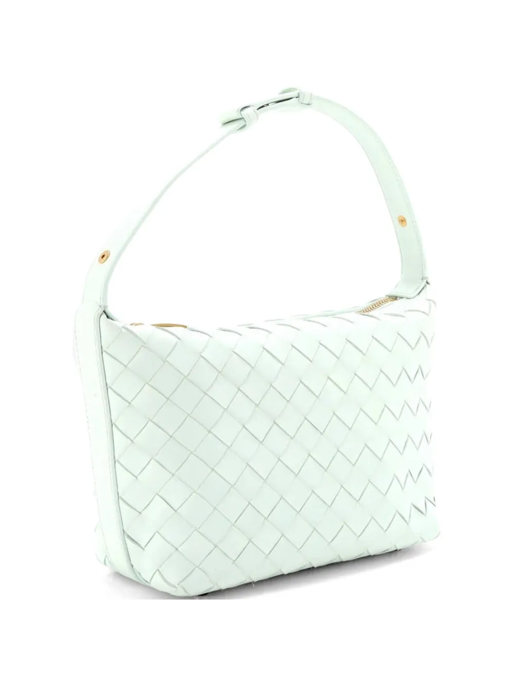 Bottega Veneta Pre-Owned Wallace Intrecciato Nappa Mini shoulder bag - Green