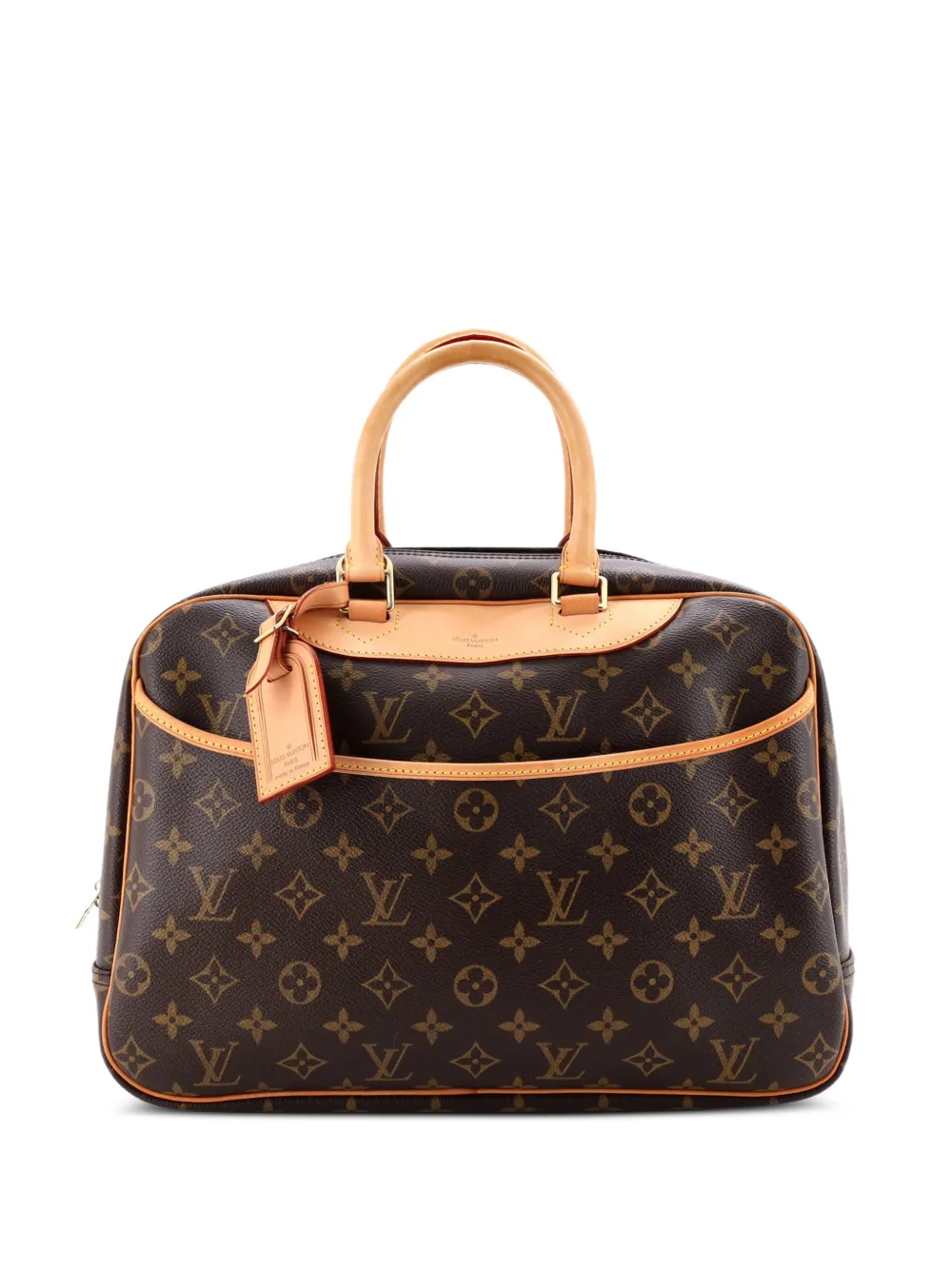 Louis Vuitton Pre-Owned Borsa a mano Deauville con monogramma - Marrone