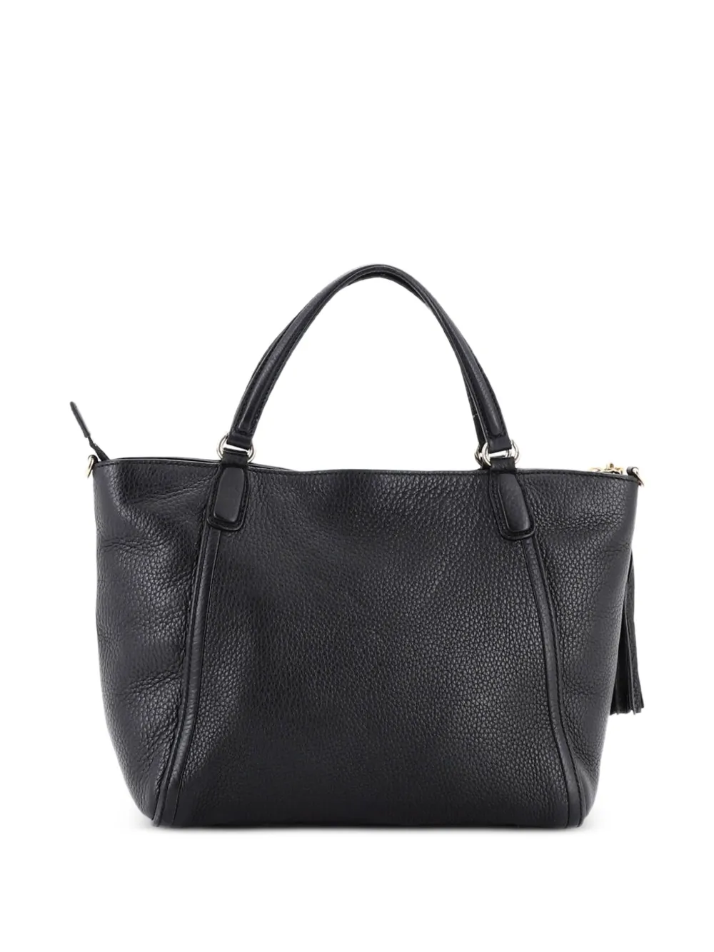 とらそらGUCCI SOHO ブラックレザートートバッグ Gucci Pre-Owned Soho
