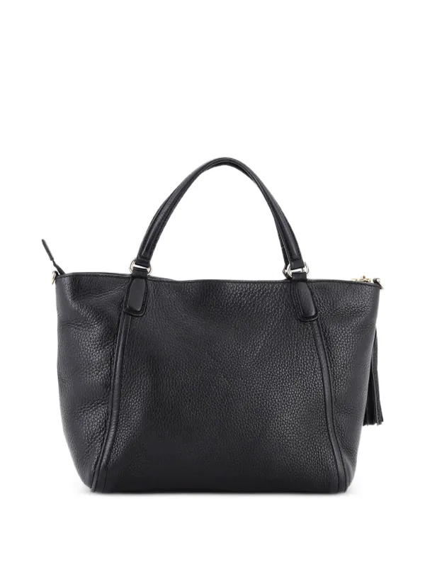 とらそらGUCCI SOHO ブラックレザートートバッグ 35752252_67320141_600.jpg