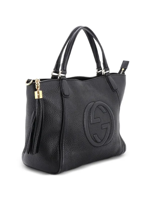 Gucci Pre-Owned Soho Convertible Top Handle Bag Leather Small