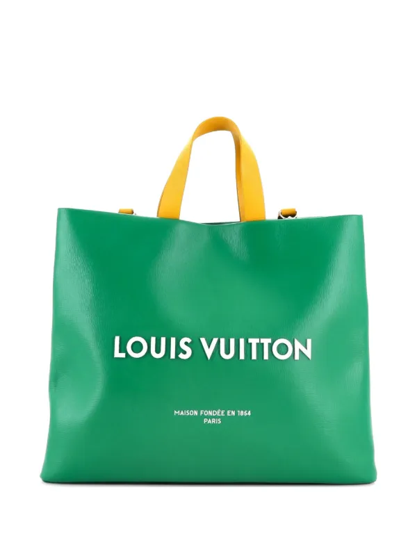 LOUIS VUITTON ショッパー Louis Vuitton Pre-Owned ショッパー レザー MM ハンドバッグ