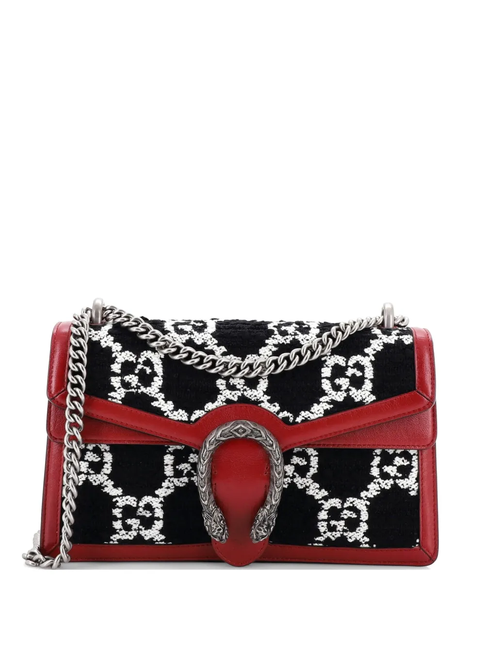Gucci Pre-Owned Dionysus Bag GG Tweed Small shoulder bag - Rot