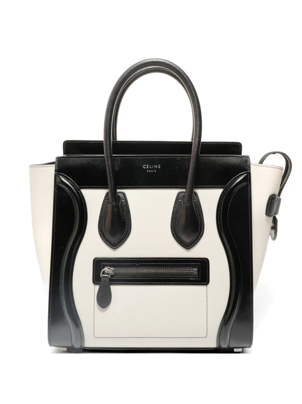 Celine Pre-Owned 2015-2025 micro Luggage handbag - Bianco
