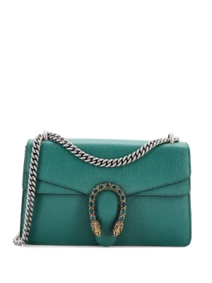 Gucci Pre-Owned エミリー チェーン フラップ グッチシマ レザー