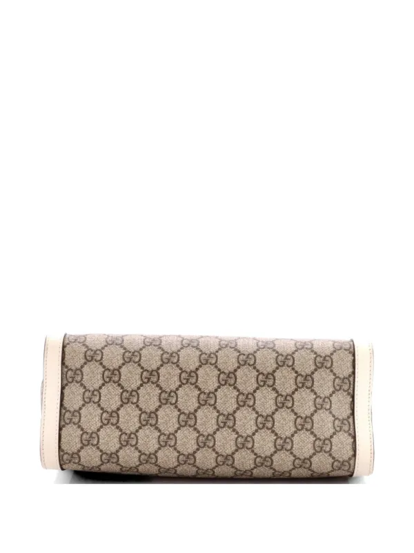 Gucci Pre-Owned パドロックチェーントート GGコーテッドキャンバス