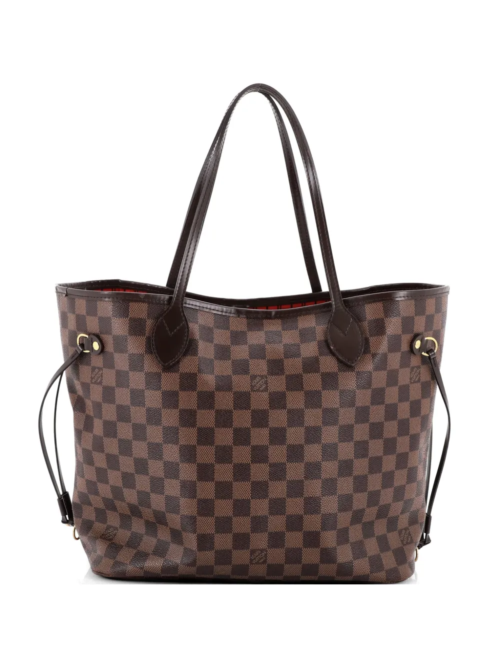 Louis Vuitton Pre-Owned Borsa tote Neverfull NM MM in tela Damier - Marrone