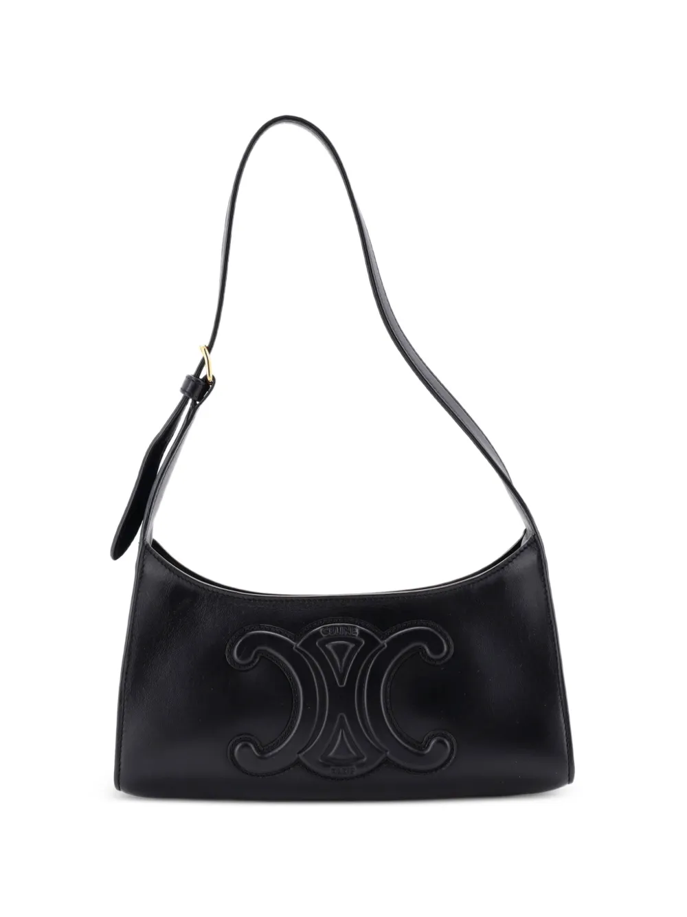 Celine Pre-Owned Cuir Triomphe Bag Leather shoulder bag - Nero