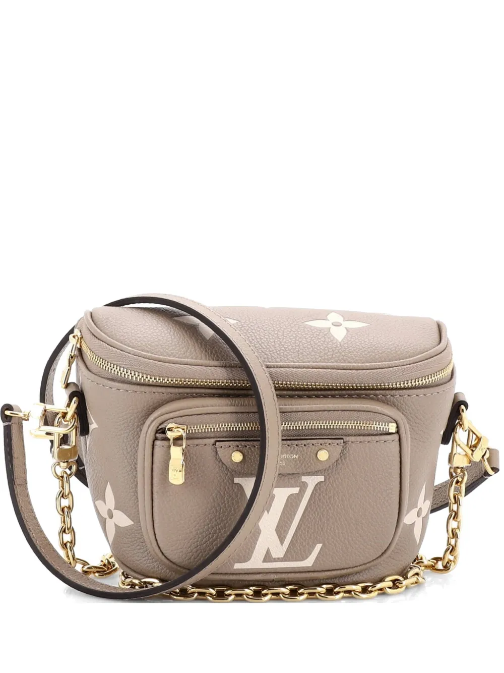 Louis Vuitton Pre-Owned Mini Bicolor Monogram Empreinte Giant Gürteltasche - Nude