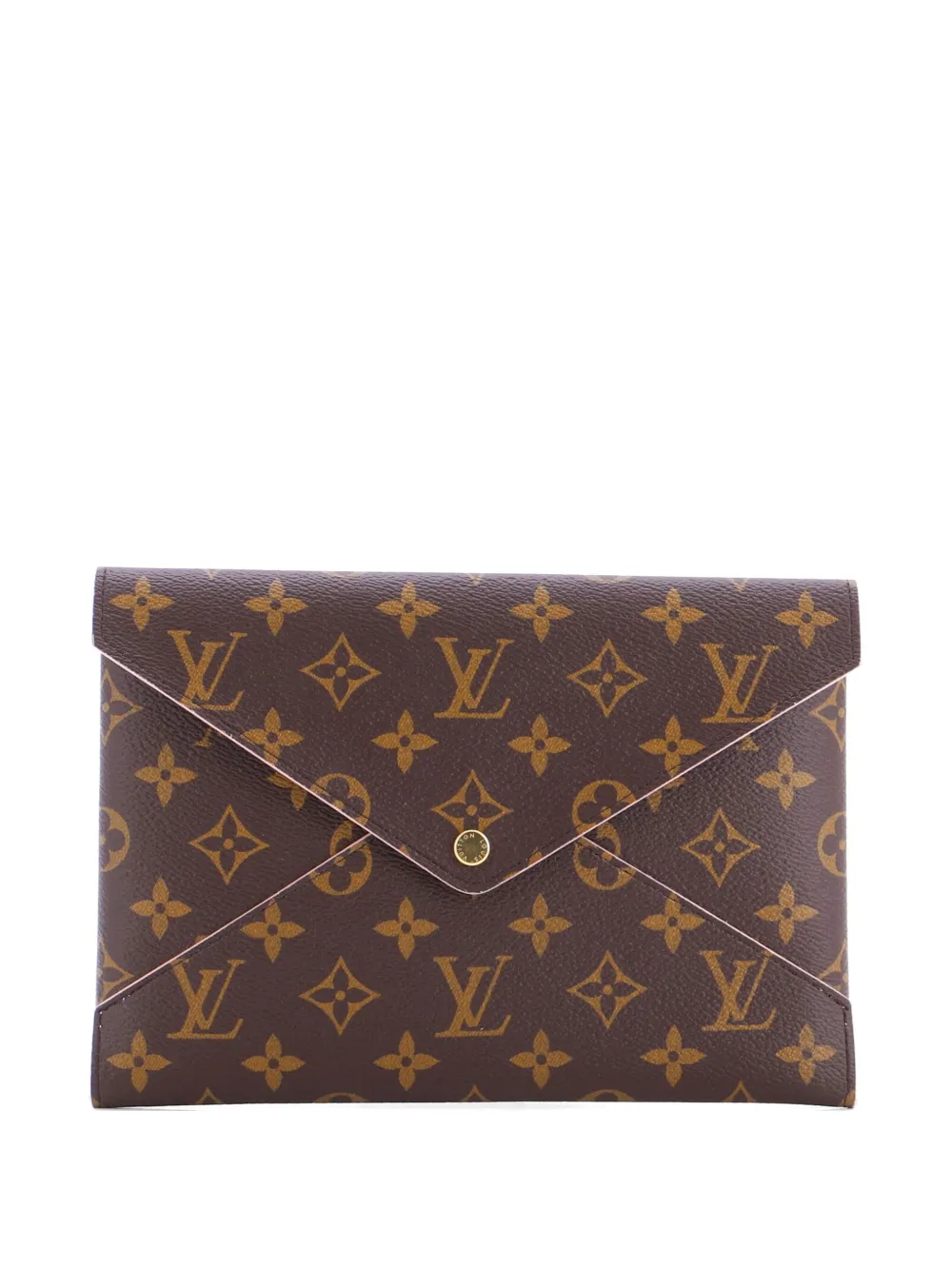 Louis Vuitton Pre-Owned Clutch Kirigami Pochette Set in tela Monogram Giant - Marrone