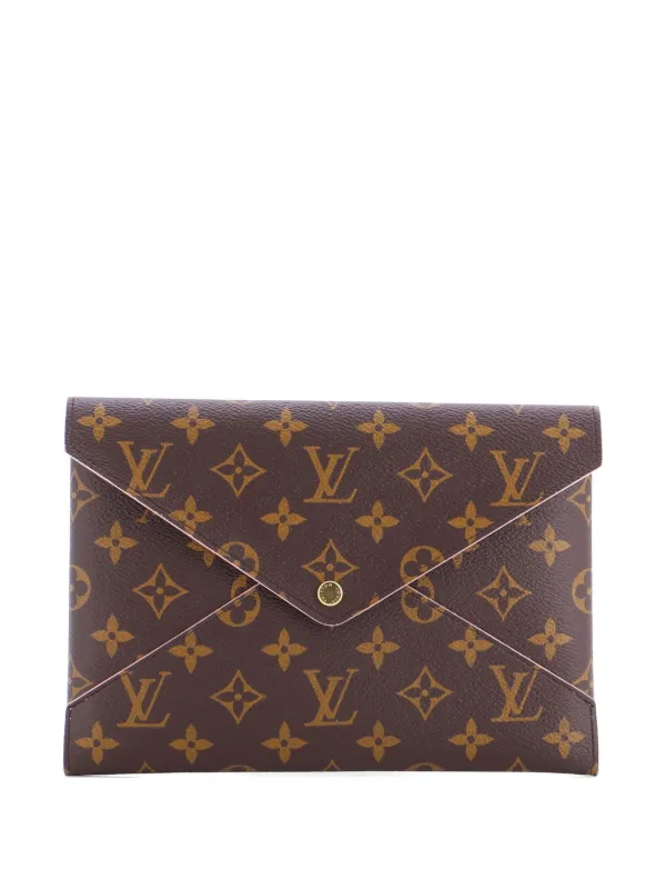 Louis Vuitton Pre-owned Kirigami Pochette Set Monogram Canvas Clutch Bag in Brown