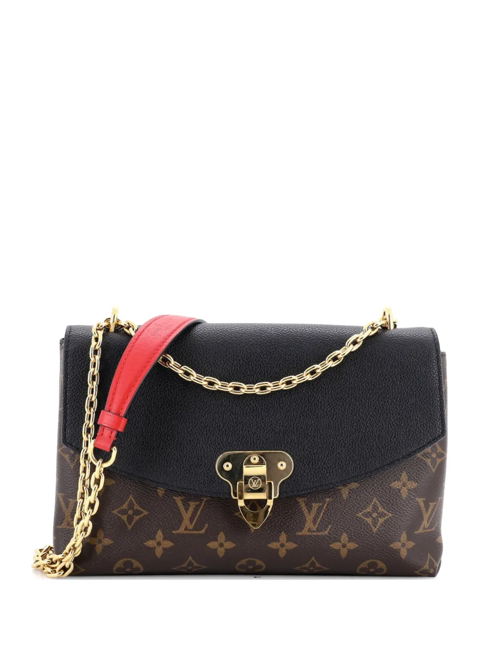 Louis Vuitton Pre-Owned Saint Placide Handbag Monogram Canvas and Leather shoulder bag - Nero