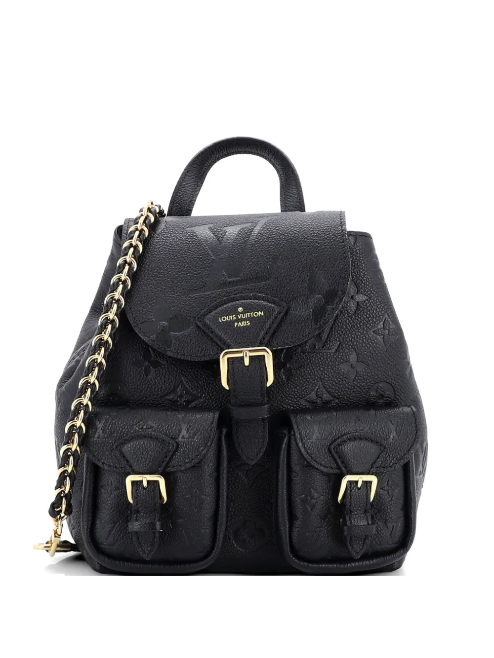 Louis Vuitton Pre-Owned Backup Monogram Empreinte Leather backpack - Nero