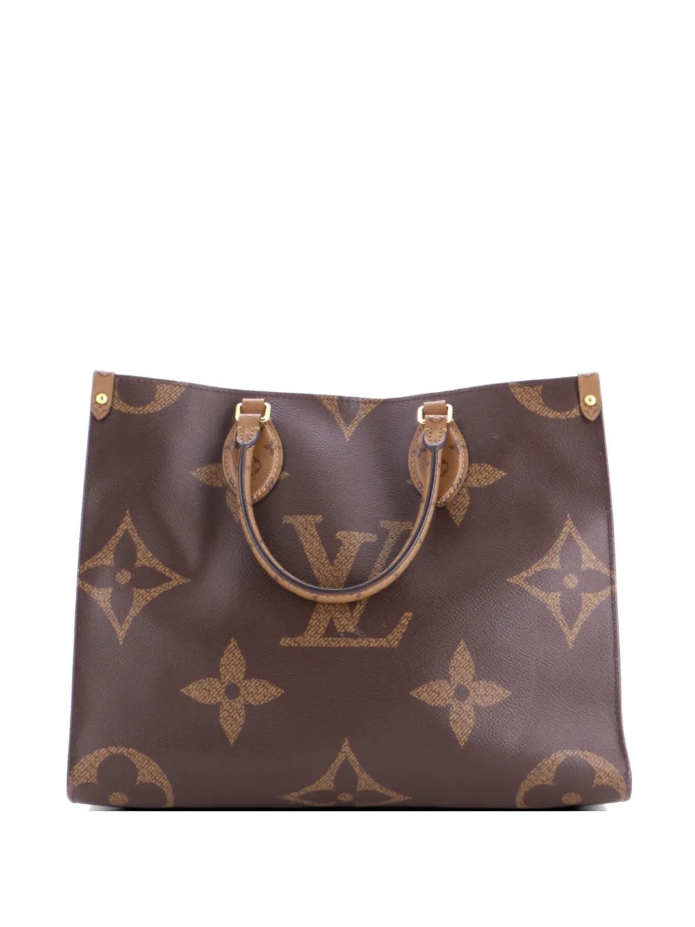Louis Vuitton Pre-Owned OnTheGo Reverse Monogram Giant MM Tote Bag - Braun